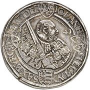 1 Thaler - John Frederick, Moritz and John Ernest obverse image