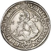1 Thaler - John Frederick and Moritz, Germany, 1543-1546 reverse image