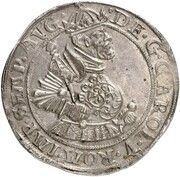 1 Thaler - John Frederick II, John William and John Frederick III, Germany, 1551-1552 reverse image