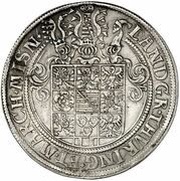 1 Thaler - John Frederick II, Germany, 1556 reverse image