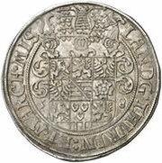 1 Thaler - John Frederick II, Germany, 1558-1559 reverse image