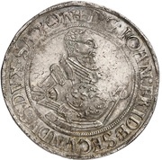 1 Thaler - John Frederick II obverse image