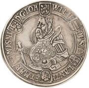 1 Thaler - John Frederick II and John William, Germany, 1566-1567 reverse image