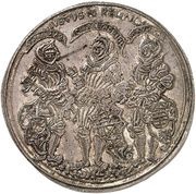 2 Thalers - John Frederick, Moritz and Philip Imprisonment of Henry II of Brunswick obverse image