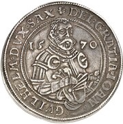2 Thalers - John William obverse image