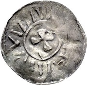 Denier - Bernhard I, Germany, 973-1011 reverse image