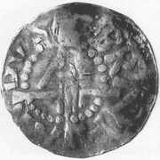 Denier - Bernard II Lunebourg ; main obverse image