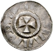 Denier, Germany, 1020-1030 reverse image