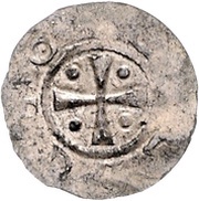 Denier - Hermann, Germany, 1072-1078 reverse image