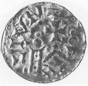 Denier - Magnus Lunebourg, Germany, 1073-1106 reverse image