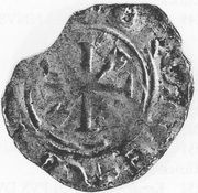 Denier - Lothaire de Supplinbourg Brunswick, Germany, 1106-1137 reverse image