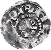Denier - Henry the Lion, Germany, 1142-1180 reverse image