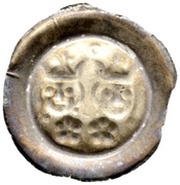 Denier Bracteate - Henry III, Germany, 1142-1180 reverse image