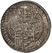 1 Thaler - John VIII, Germany, 1654-1656 reverse image