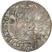 ⅔ Thaler - Philip I, Germany, 1647-1681 reverse image