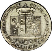 1 Thaler - George William obverse image