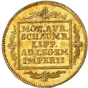 1 Ducat - Philip Ernest, Germany, 1777 reverse image