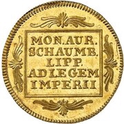 1 Ducat - Philip Ernest, Germany, 1783 reverse image