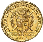 10 Thalers - William Frederick Ernest, Germany, 1763 reverse image