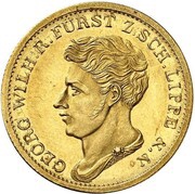 10 Thalers - George William obverse image