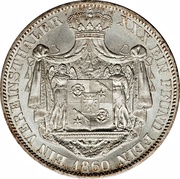 1 Vereinsthaler - George William, Germany, 1860 reverse image
