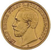 20 Mark - Adolphus George obverse image