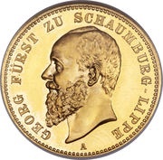 20 Mark - Albert George obverse image