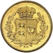 1 Sechsling Provisional Government Coinage; Pattern obverse image