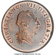 ⅓ Speciedaler - Christian VII obverse image