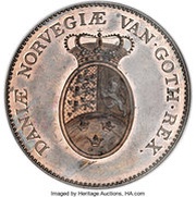 ⅓ Speciedaler - Christian VII, Germany, 1799 reverse image