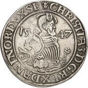1 Thaler - Christian III obverse image