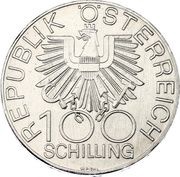 100 Schilling Dom zu Wiener Neustadt obverse image