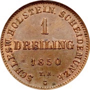 1 Dreiling Provisional Government Coinage reverse image