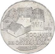 100 Schilling Innviertel, Austria, 1979 reverse image