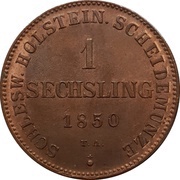 1 Sechsling Provisional Government Coinage reverse image