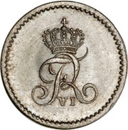 8 Reichsbank Schilling - Frederik VI obverse image