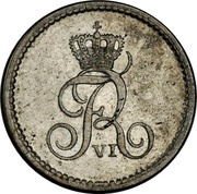 16 Reichsbank Schilling - Frederik VI obverse image