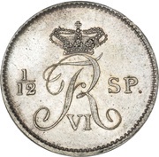 16 Reichsbank Schilling - Frederik VI obverse image