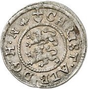 1 Dreiling - Christian Albert obverse image