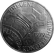 100 Schilling Bregenz, Austria, 1979 reverse image