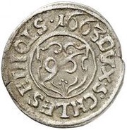 1⁄96 Thaler - Christian Albert, Germany, 1661-1663 reverse image