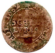 1 Schilling - Christian Albert, Germany, 1682 reverse image