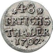 1⁄48 Thaler - Frederick IV, Germany, 1699-1702 reverse image