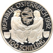 100 Schilling Maximilian I obverse image