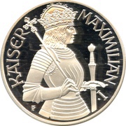 100 Schilling Maximilian I, Austria, 1992 reverse image
