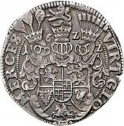 ½ Thaler - Frederick III, Germany, 1622-1626 reverse image