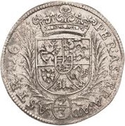 ⅔ Thaler - Christian Albert, Germany, 1672 reverse image