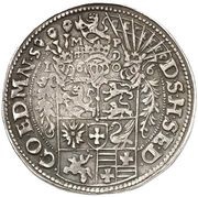 1 Thaler - John Adolphus, Germany, 1606-1610 reverse image