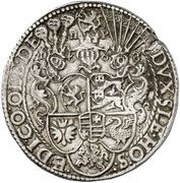 1 Thaler - John Adolphus, Germany, 1608-1609 reverse image