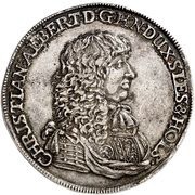 1 Thaler - Christian Albert obverse image